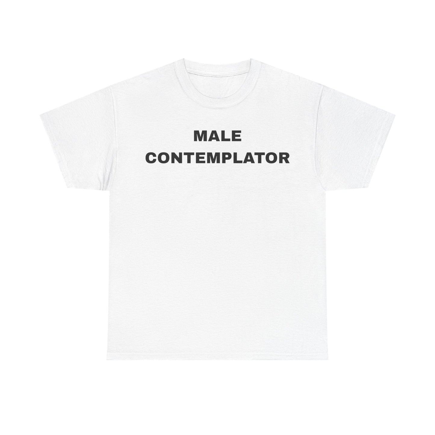 Male Contemplator - Unisex Heavy Cotton Tee