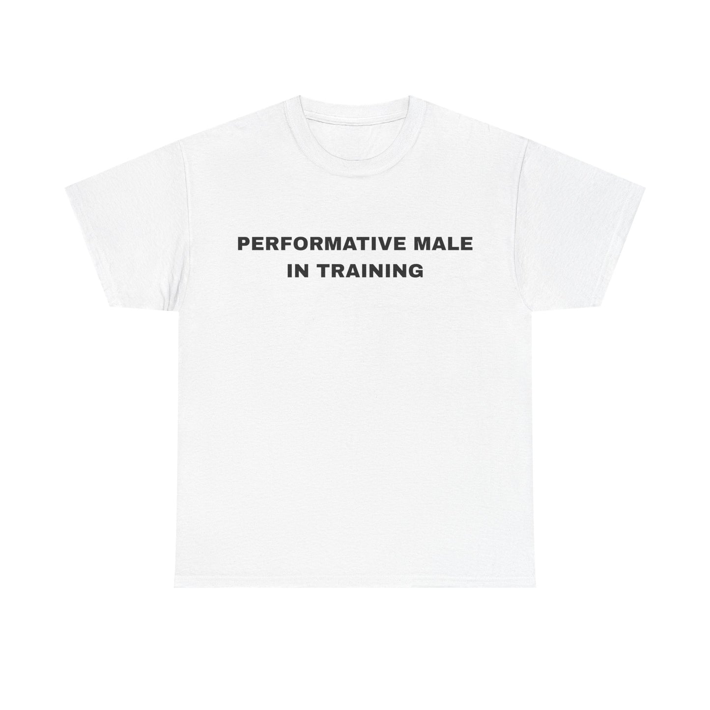 Performative Male in Training - Unisex Cotton Tee